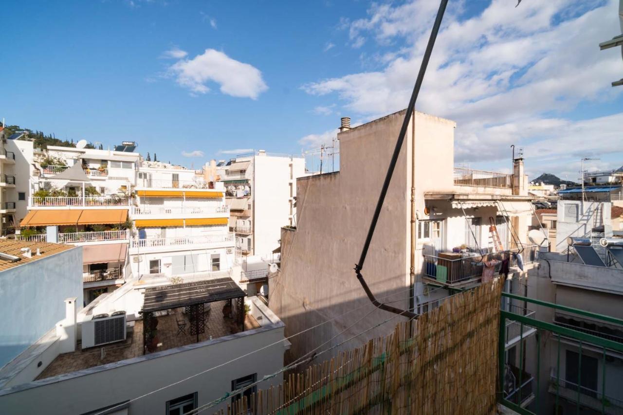 Acropolis View Vintage Style Apartment In Koukaki Athen Eksteriør bilde