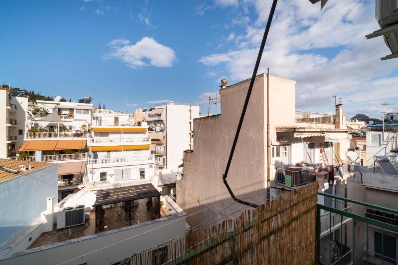 Acropolis View Vintage Style Apartment In Koukaki Athen Eksteriør bilde